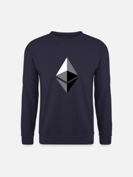 ETH éther Etherium - Sweat-shirt Unisexe - marine