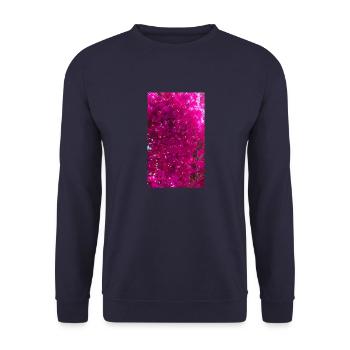 Bougainvilliers bel arbre - Sweat-shirt Unisexe - marine - Devant - Alina (178cm) & Michal (187cm)