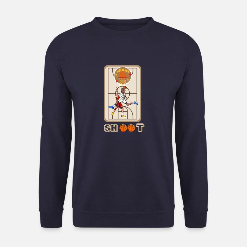 PLAYING BASKETBALL IS A JOY - Unisex Sweatshirt - navy