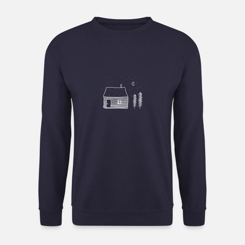 Einsame Hütte - Unisex Pullover - Navy