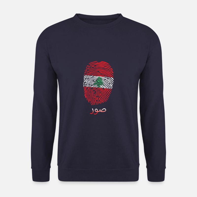 PNEU Liban Liban Libanais Libanais - Sweat-shirt Unisexe - marine
