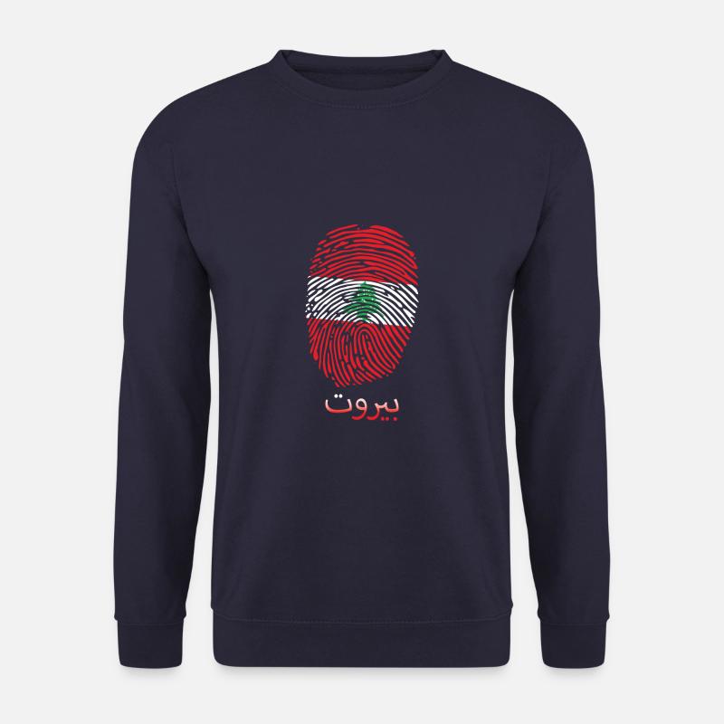 BEYROUTH Liban Liban Liban-Liban - Sweat-shirt Unisexe - marine