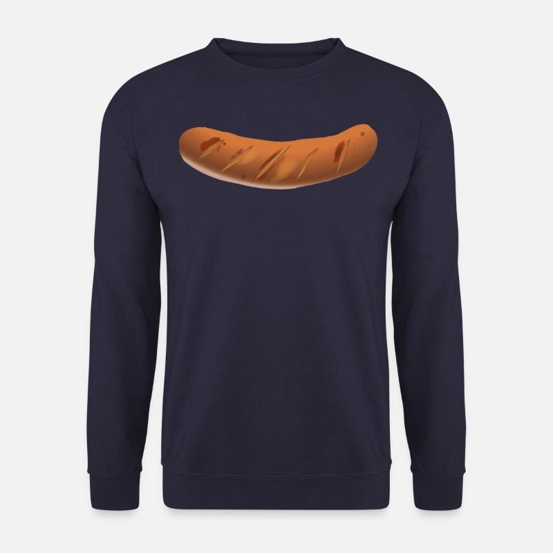 Wurst, Bratwurst - Unisex Pullover - Navy