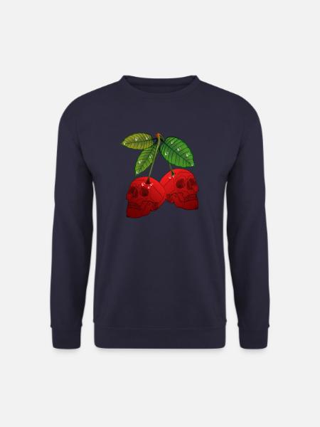 Kirsche Totenkopf - Unisex Pullover - Navy
