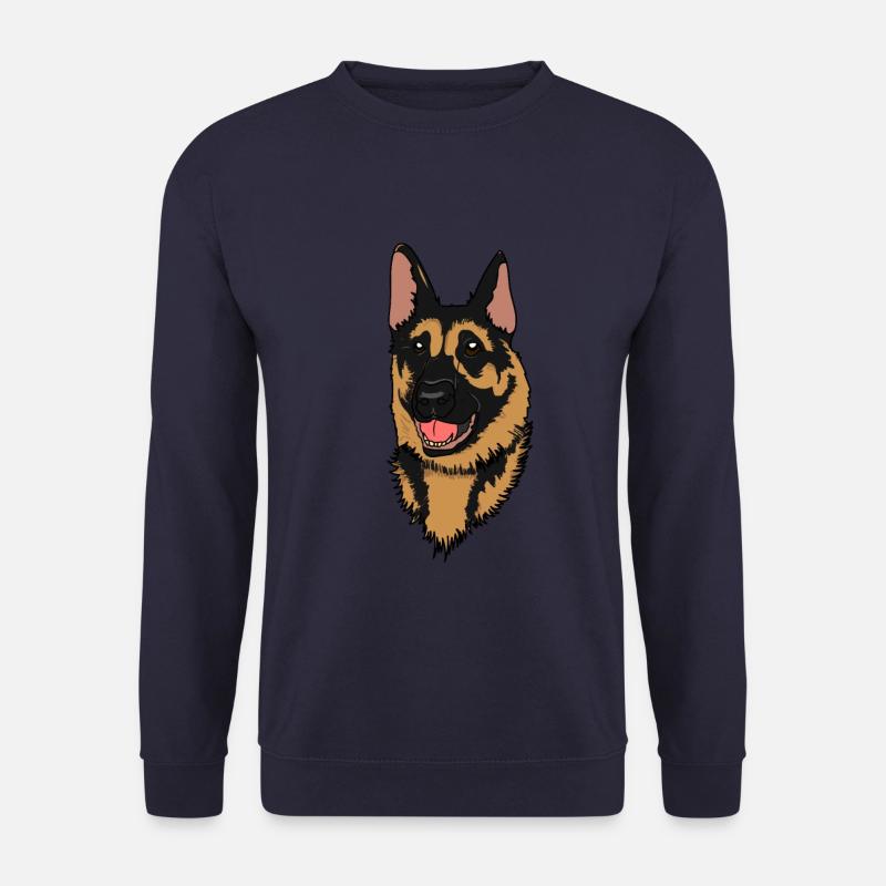 Deutscher Schäferhund German Shepherd Geschenkidee - Unisex Pullover - Navy