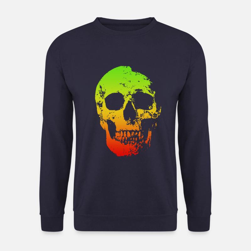Skull - Unisex Sweatshirt - navy