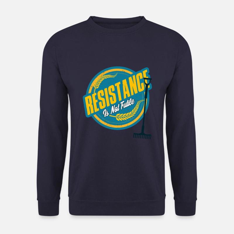 RESISTANCE GROW - Unisex Pullover - Navy