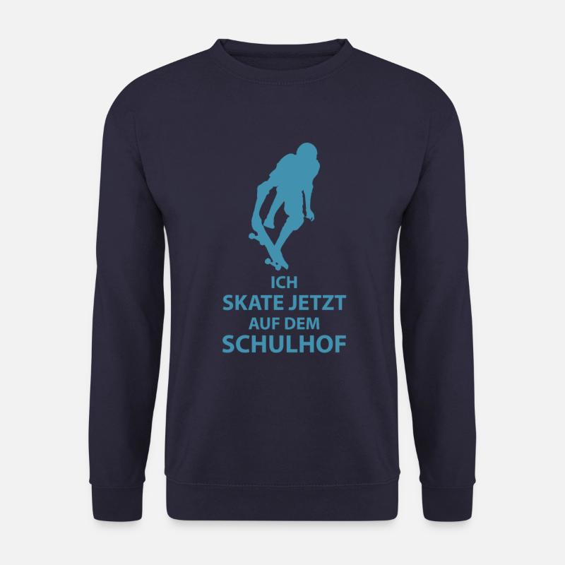 Skateboard Einschulung - Unisex Pullover - Navy