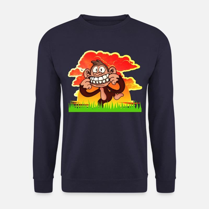 MONKEY - Unisex Sweatshirt - navy