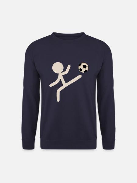 STICK FIGURE Soccer - Unisex Sweatshirt - navy