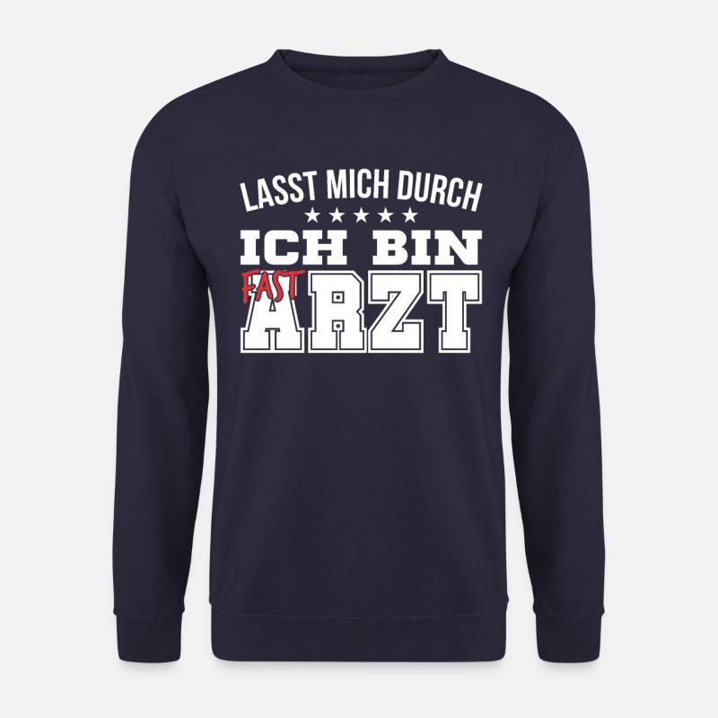 Fast Arzt - Unisex Pullover - Navy