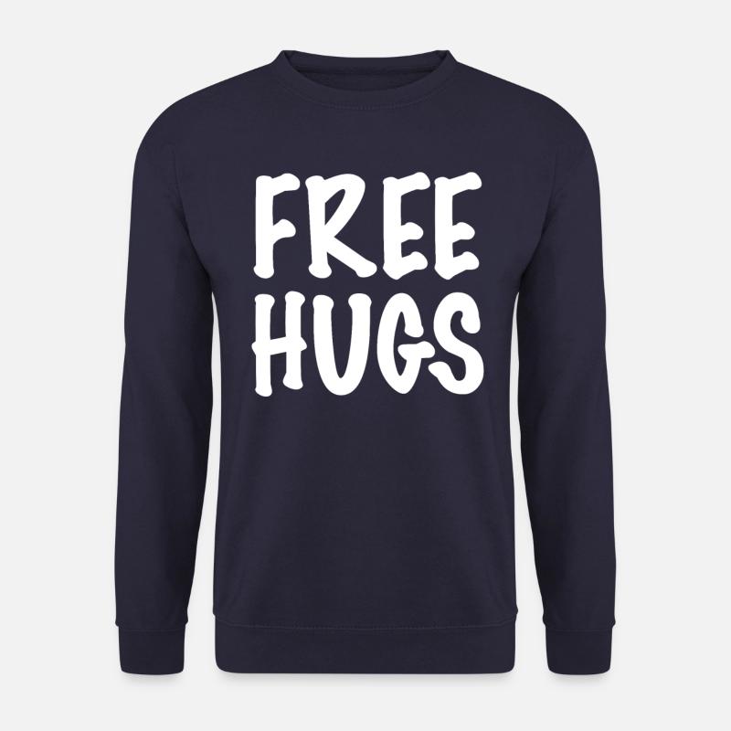 Free Hugs - Unisex Pullover - Navy