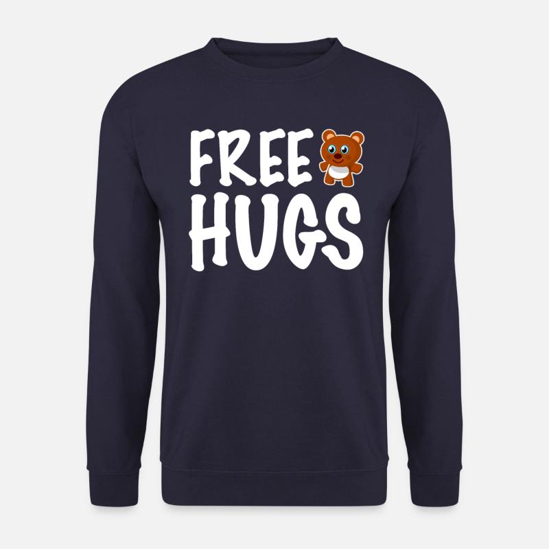 Free Hugs Bear - Unisex Sweatshirt - navy