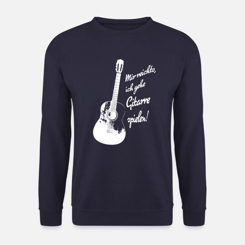 Mir reichts, ich gehe Gitarre spielen! - Unisex Pullover - Navy