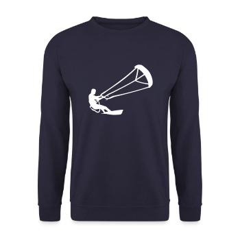 Surfer Kitesurfer - Sweat-shirt Unisexe - marine - Devant - Alina (178cm) & Michal (187cm)