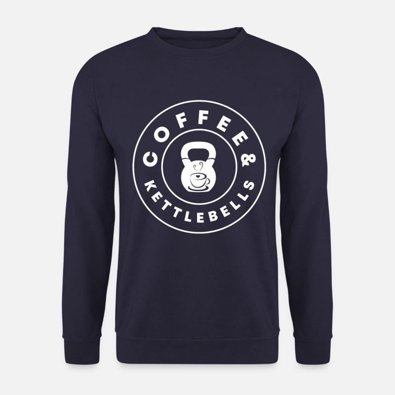 Coffee And Kettlebells No. 7 - Unisex Sweatshirt - navy