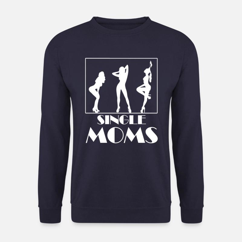 Single Moms - Unisex Pullover - Navy
