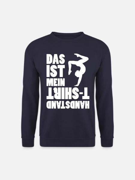 Handstand Shirt - Unisex Pullover - Navy