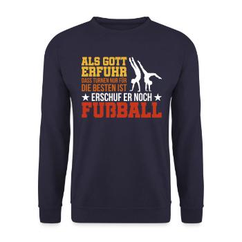 Turner Turnerin - Unisex Pullover - Navy - Vorne - Alina (178cm) & Michal (187cm)
