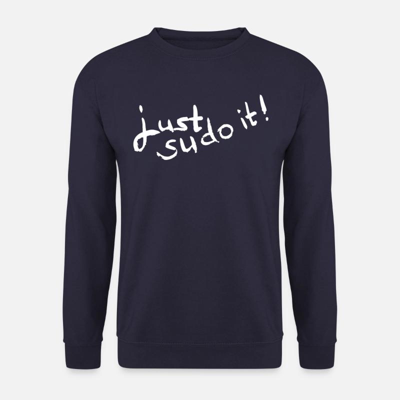 just sudo it - Sweat-shirt Unisexe - marine