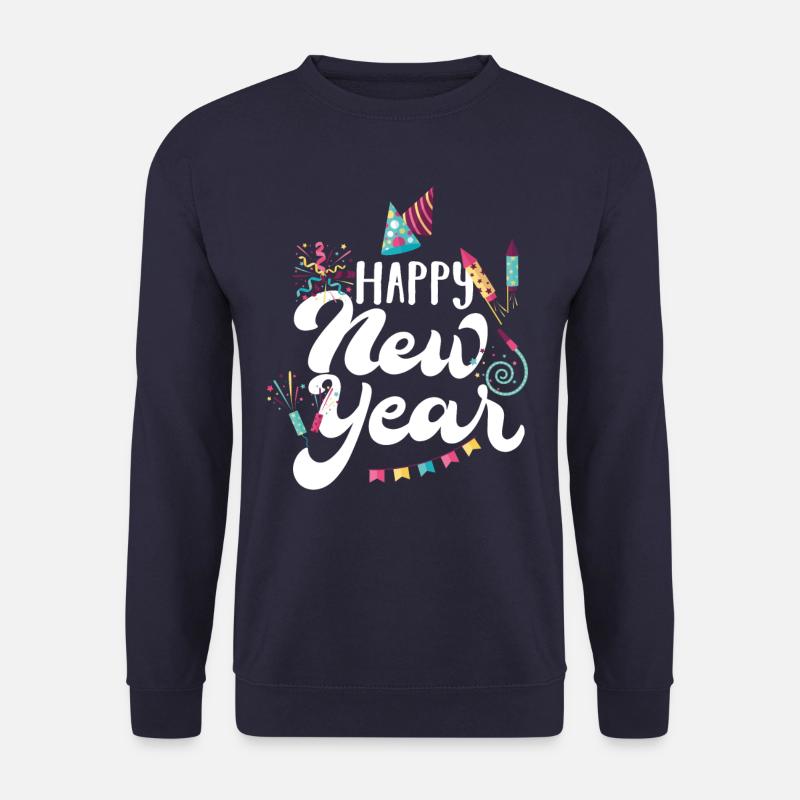 Happy New Year No. 39 - Unisex Pullover - Navy