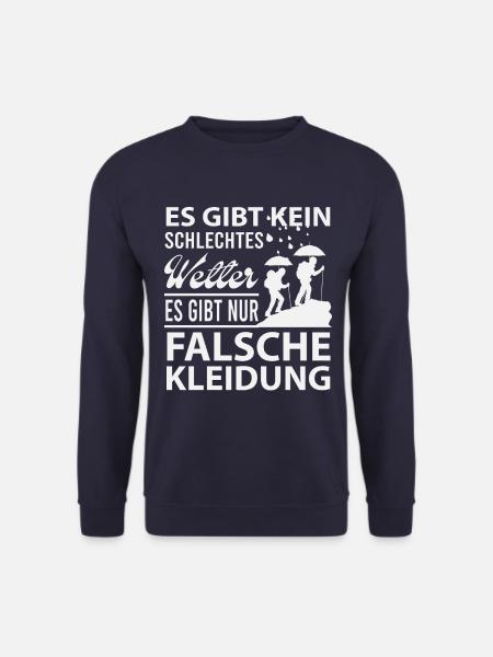 Wanderer Wander-Freunde - Unisex Pullover - Navy