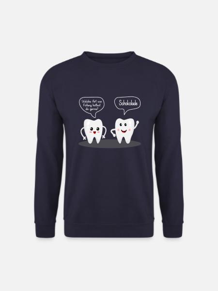Süße Zähne - Unisex Pullover - Navy