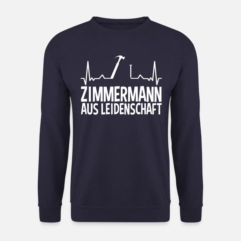 Zimmermann Aus Leidenschaft - Unisex Pullover - Navy