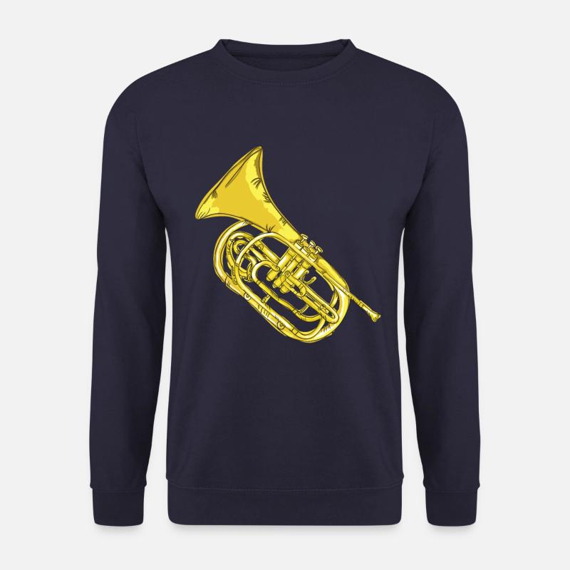 Trompete - Unisex Pullover - Navy