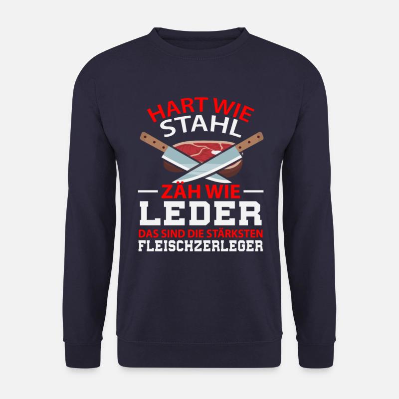 Fleischer Spruch - Unisex Pullover - Navy