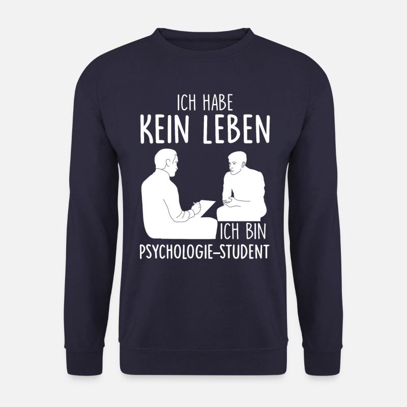 Psychologie Student - Unisex Pullover - Navy
