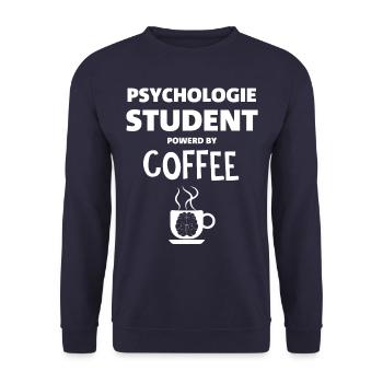 Étudiant en psychologie - Sweat-shirt Unisexe - marine - Devant - Alina (178cm) & Michal (187cm)
