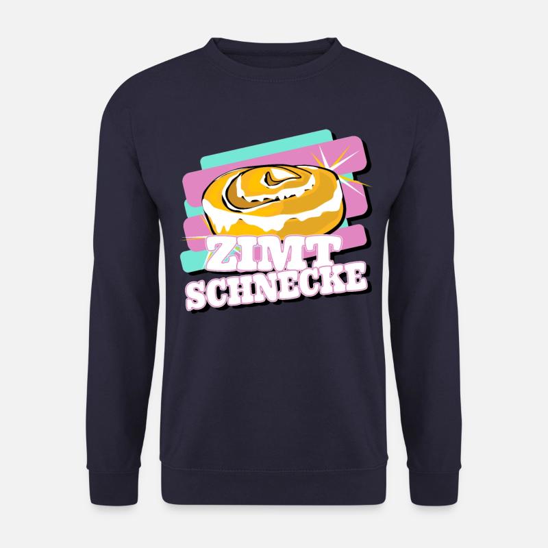 Zimtschnecke Geschenkidee - Unisex Pullover - Navy