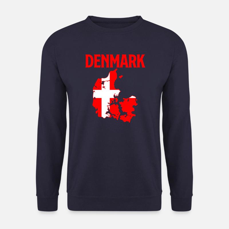 FLAG DAY Denmark - Unisex Pullover - Navy