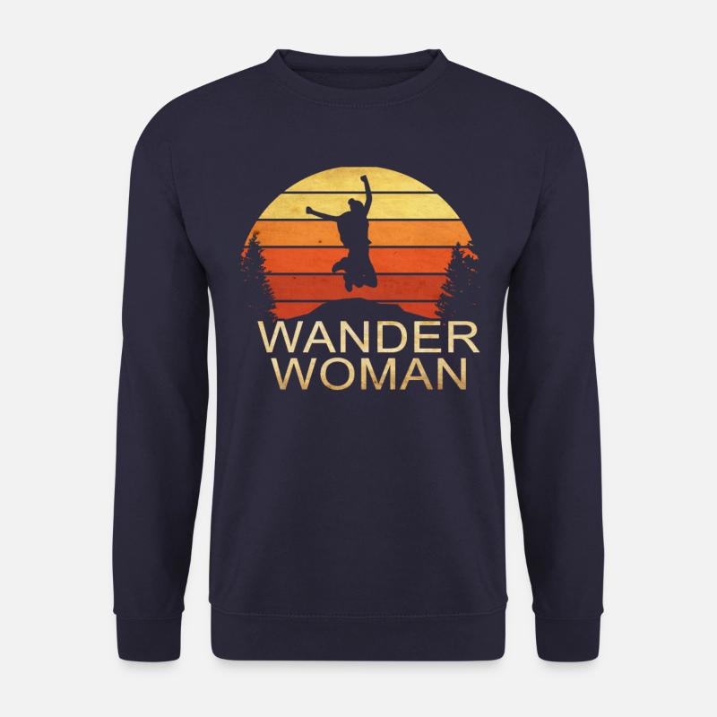 Wander Woman - Unisex Pullover - Navy