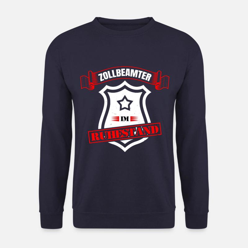 Zoll Zollbeamter Geschenk Zollamt - Unisex Pullover - Navy