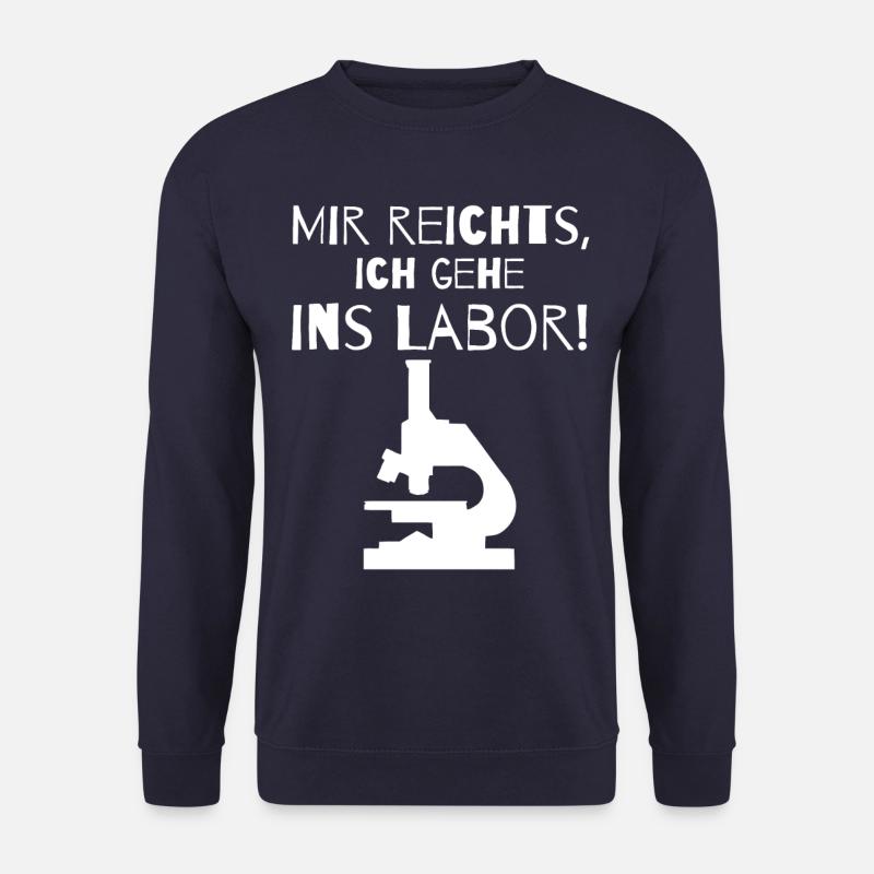 Mir reichts, ich gehe ins Labor! - Unisex Pullover - Navy