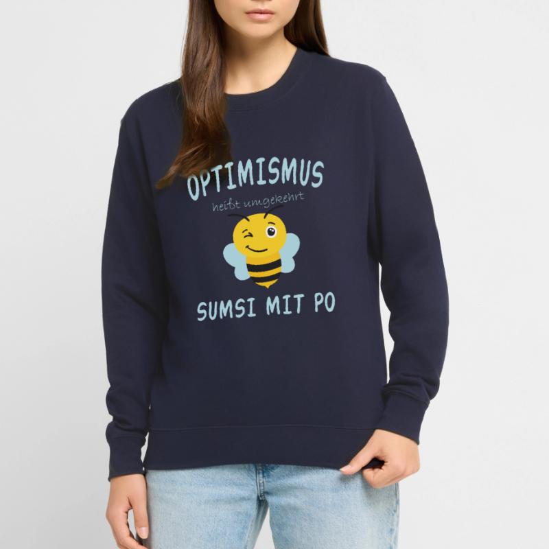 Sumsimitpo oder Sumsi mit Po Optimismus Geschenk Unisex Pullover