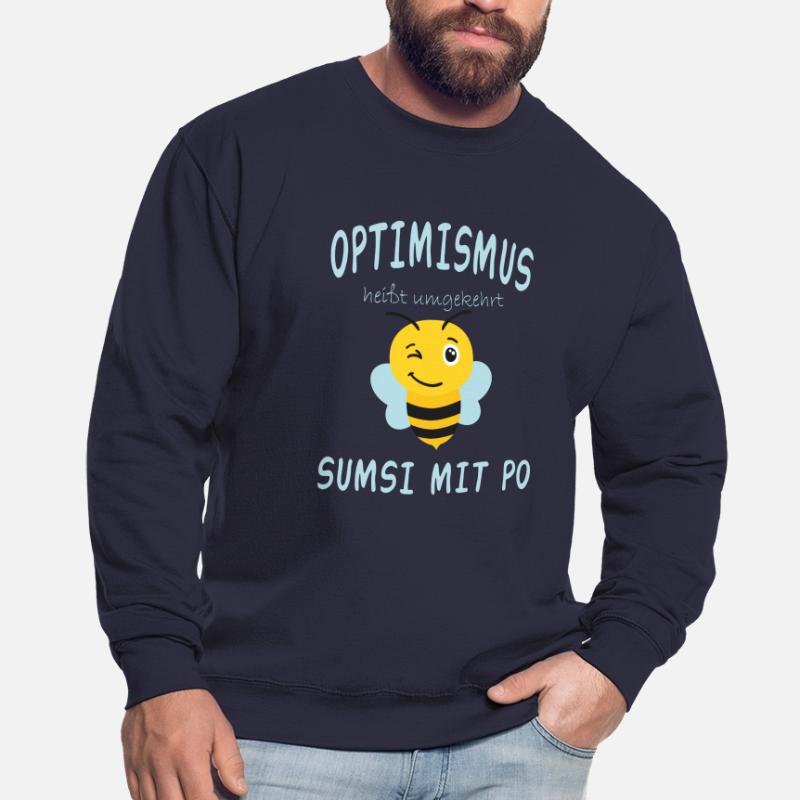 Sumsimitpo oder Sumsi mit Po Optimismus Geschenk Unisex Pullover