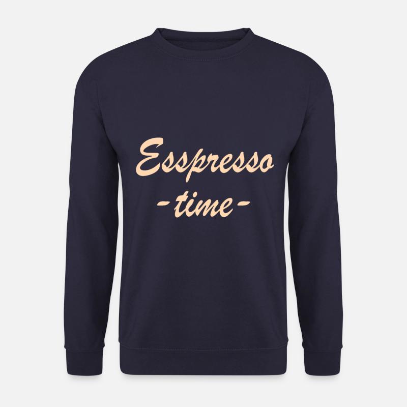 Espresso time / Coffee lovers - Unisex Sweatshirt - navy