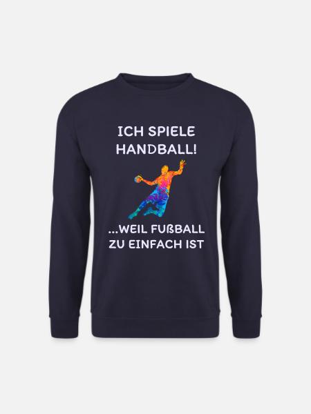 Handball Spruch - Unisex Pullover - Navy