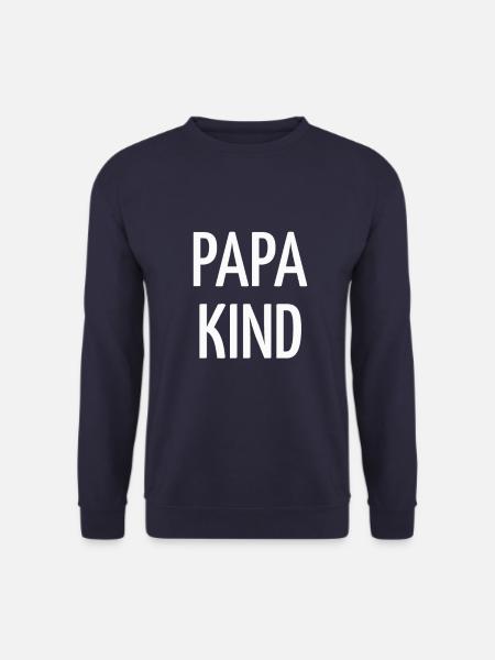 Papa Kind - Unisex Pullover - Navy