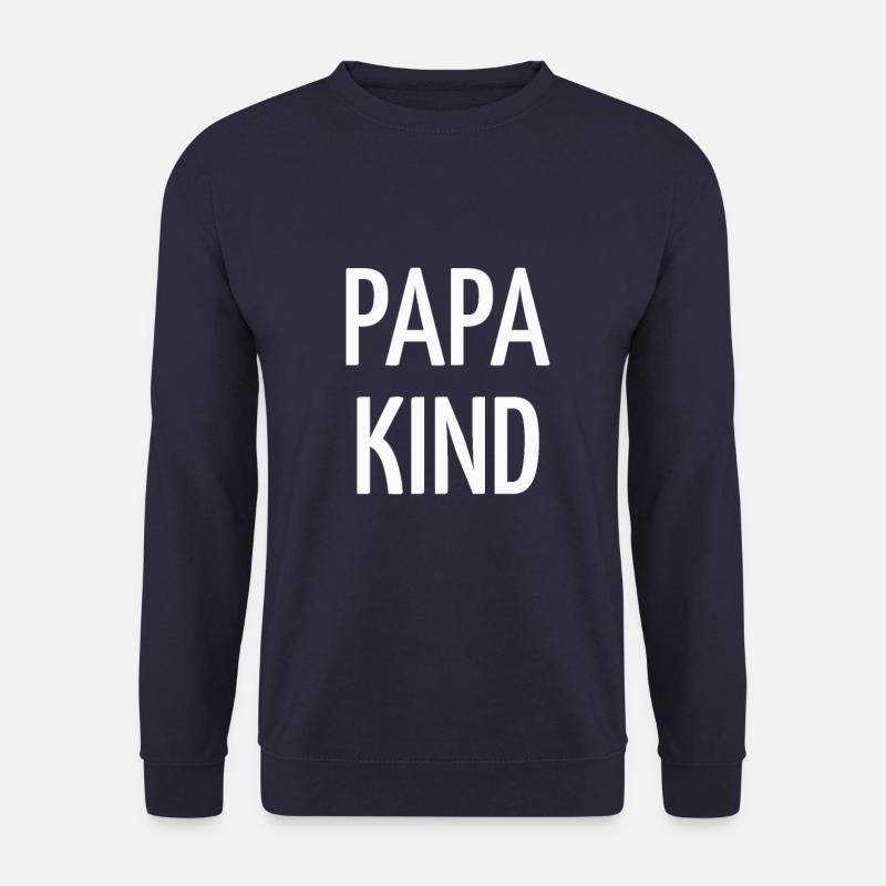 Papa Kind - Unisex Pullover - Navy