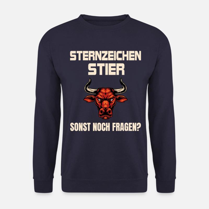 Sternzeichen Stier - Unisex Pullover - Navy
