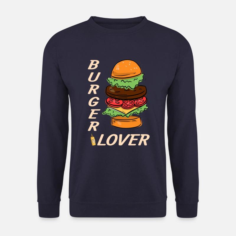 Burger lover - Unisex Sweatshirt - navy