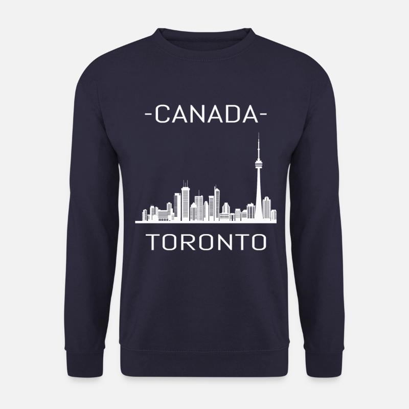 Toits de Toronto - Sweat-shirt Unisexe - marine