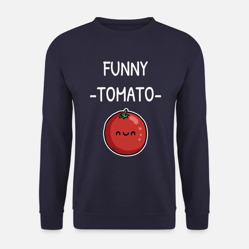 lustige Tomate - Unisex Pullover - Navy