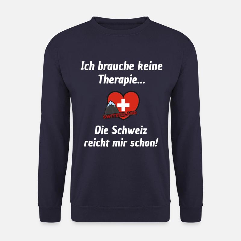 Schweiz - Unisex Pullover - Navy
