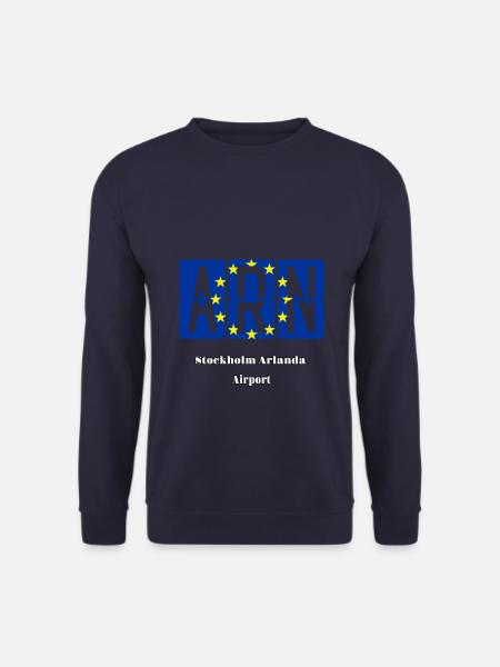 Flughafen Stockholm Arlanda Schweden - Unisex Pullover - Navy