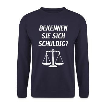 Richter - Unisex Pullover - Navy - Vorne - Alina (178cm) & Michal (187cm)